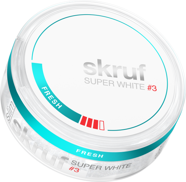 Snusnetto Skruf Super White Fresh Nr3